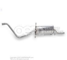 Rear silencer Volkswagen Golf Cabriolet 171 155253609N