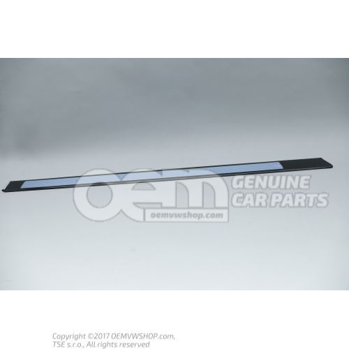 Sill trim strip satin black 8P3853491H 01C