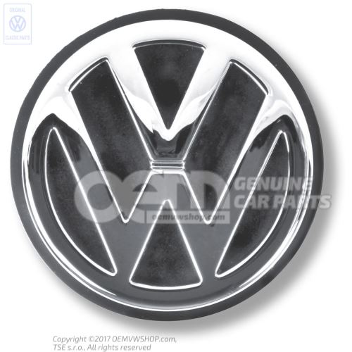 Simbolo VW cromo 3A5853630D 739