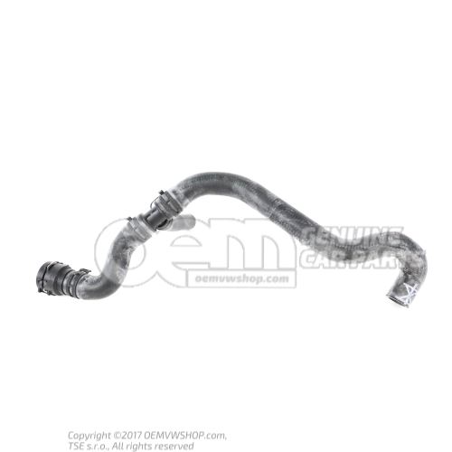 Coolant hose with quick release coupling 1J0122073BP