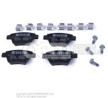 1 set of brake pads for disk brake 5K0698451C