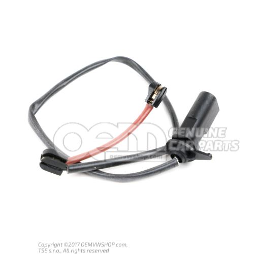 Cable transmetteur d'alerte (indicat.usure garnit.freins) 4M0615121B