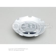 Hub cap diamond silver/polished alu/ grey metallic 8E0601165N SRA