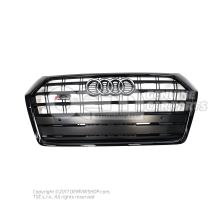 Radiator grille dark chrome matte/dark chrome high-gloss Audi Q5 80 80A853651L FUQ