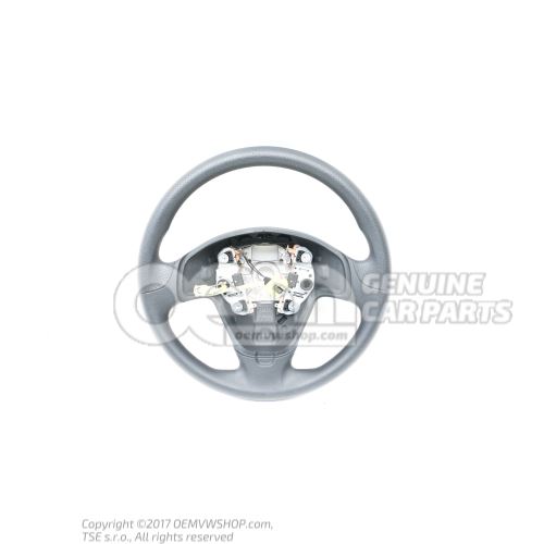 Steering wheel carbon black 6L0419091R VNK