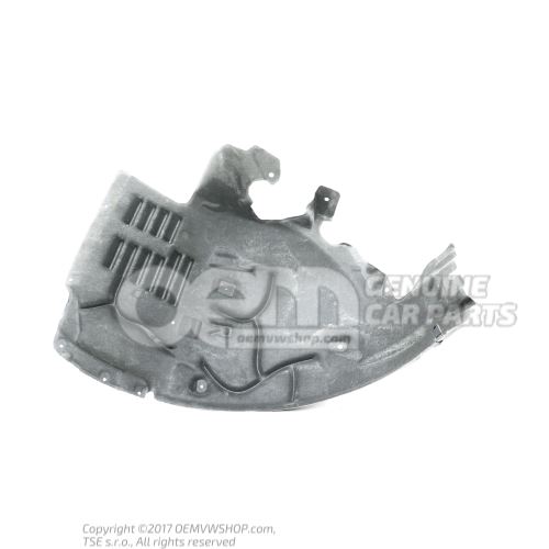 Wheel housing liner, plastic 4H0821172L