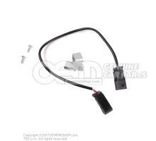 Wiring harness with led for illumination of storage compartment in centre armrest 8E0971196