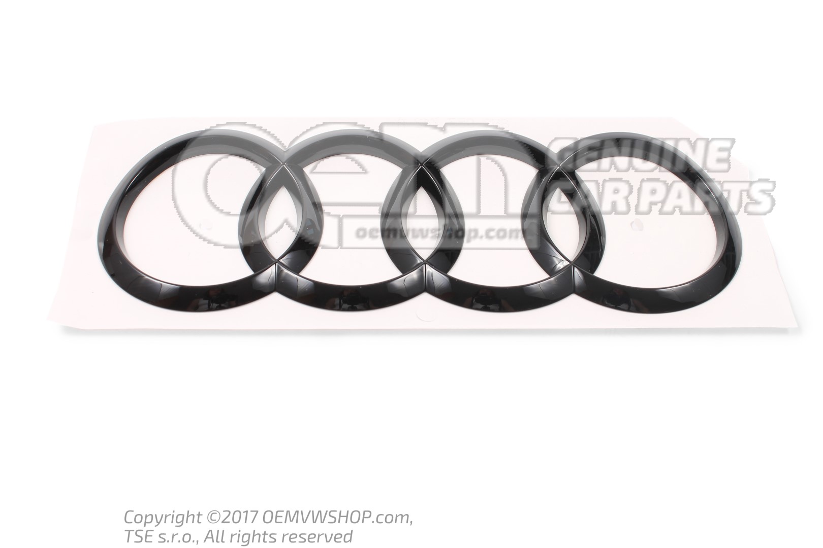 8W8853742A T94 Audi emblem black-glossy