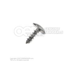 Oval-head sheetmetal screw