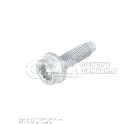 Socket head collared bolt with inner multipoint head N  10765801