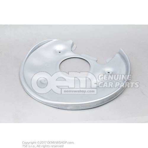 Cover plate for brake disc 8R0615611B