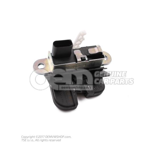 Lid lock with micro- switch satin black 6J4827505E 9B9