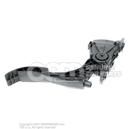 Accelerator pedal with electronic module 6Q1721503M
