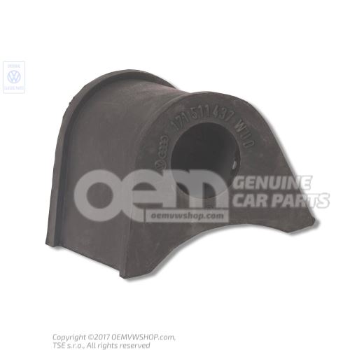 Rubber mounting anti-roll bar rear Golf Mk1