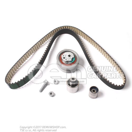 Repair kit for toothed belt with tensioning roller 04L198119A
