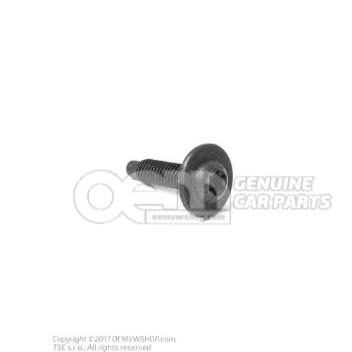 N  90807301 Hexagon socket oval head bolt, self-locking M6X25