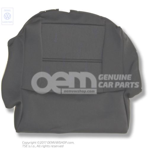 Seat covering (fabric) black 535885405S DAF 535885405S DAF