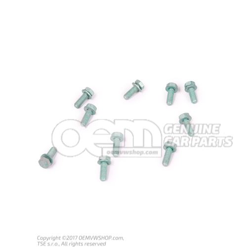 N  0901162 Hexagon head bolt (combi) M5X15