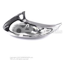 R line mirror caps "aluminium" with for cars with line change assist VW Arteon Passat B8 OEM02333465