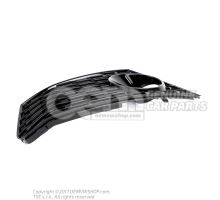 Grille de guidage d'air grille noir-brillant 4G0807681T T94