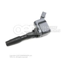 Ignition coil with spark plug connector 04E905110P