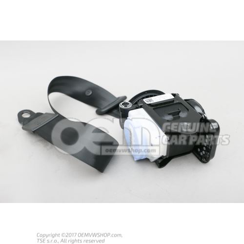 Cinturon de seguridad autom. negro/negro satinado 8U0857705C V04