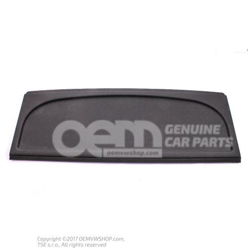 Cover for luggage compartment soul (black) 8U0867769C SN7