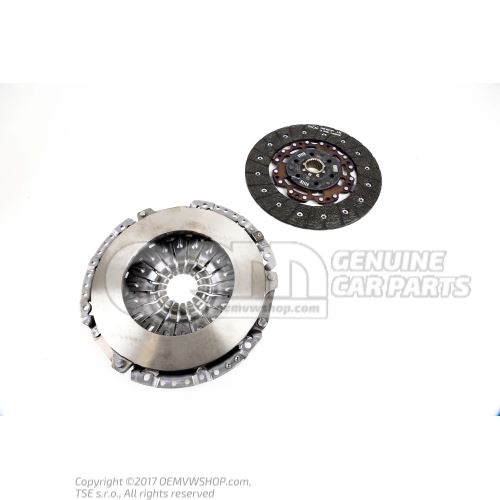 Clutch plate and pressure plate 03L141018H