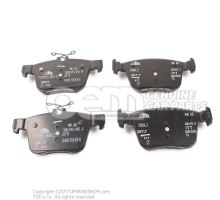 1 set of brake pads for disk brake 3Q0698451L