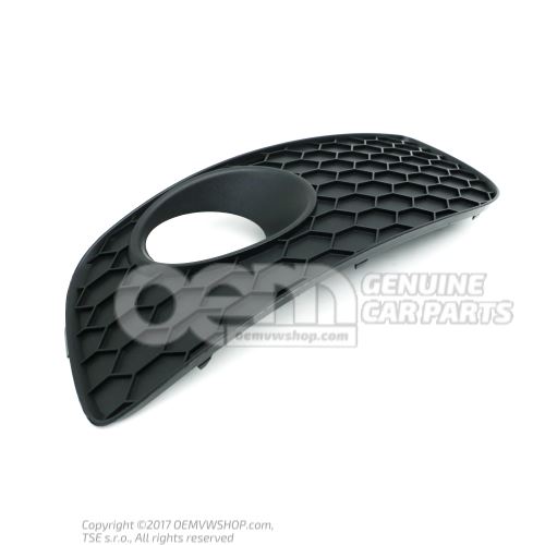 Grille d'aeration noir satine 1K0853665S 9B9