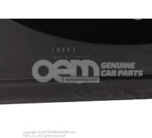 Cover for plenum chamber satin black 8S2819401A 9B9