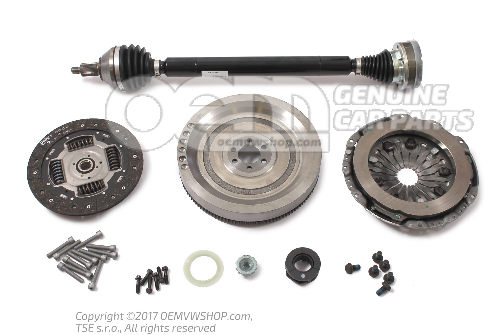 6C0198105A Repair kit for dual mass flywheel Audi VW Skoda Seat diesel  engines