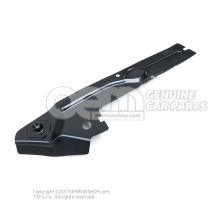 Reinforcement plate for vehicles with seat belts for models with wheelbase 7H3810301B