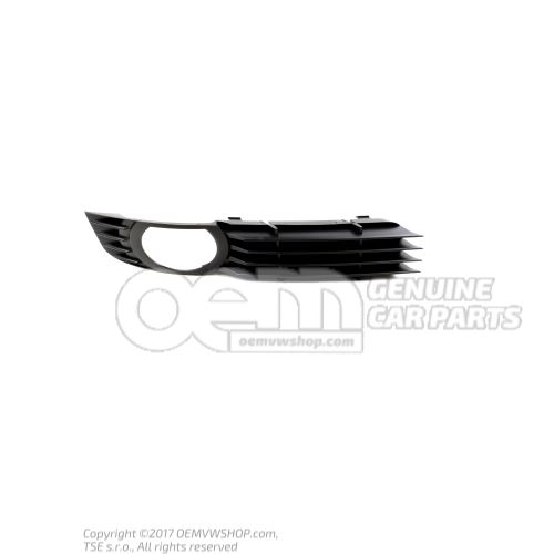 Grille de guidage d'air noir satine Audi A8/S8 Quattro 4E 4E0807682C 01C