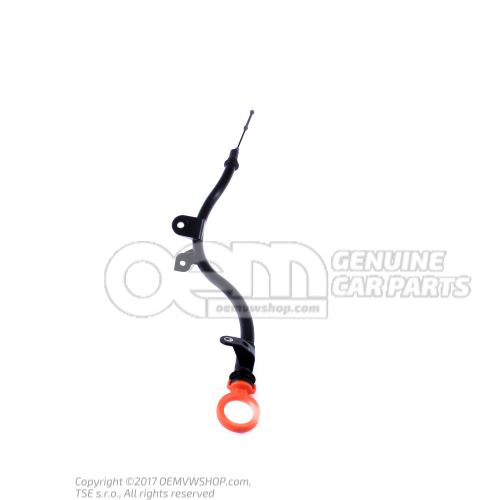Oil dipstick with pipe 03L115607R