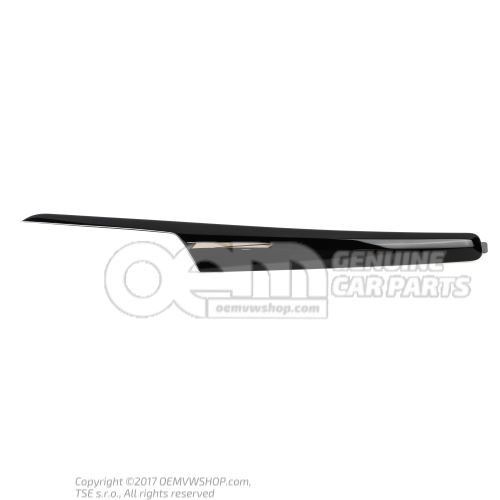 Suplemento adorno negro-de alto brillo Audi Q5 80 80A867409AF1LQ