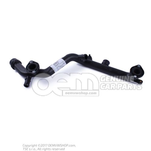 Coolant pipe Audi A8/S8 Quattro 4E 06E121045F