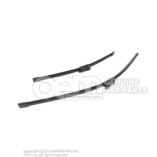 1 set aerodynamic wiper blades - right hand drive 8V2998002B