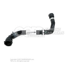 Coolant hose with quick release coupling 8R0121109J