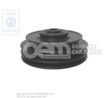 V-belt pulley with vibration damper 034105251A