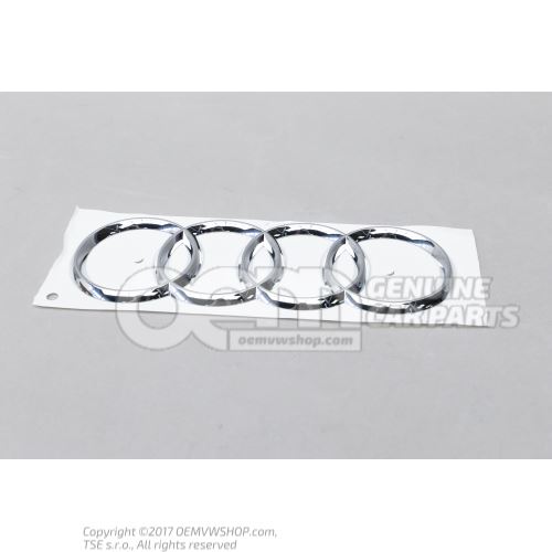 AUDI emblem chrome 4F0853742D 2ZZ