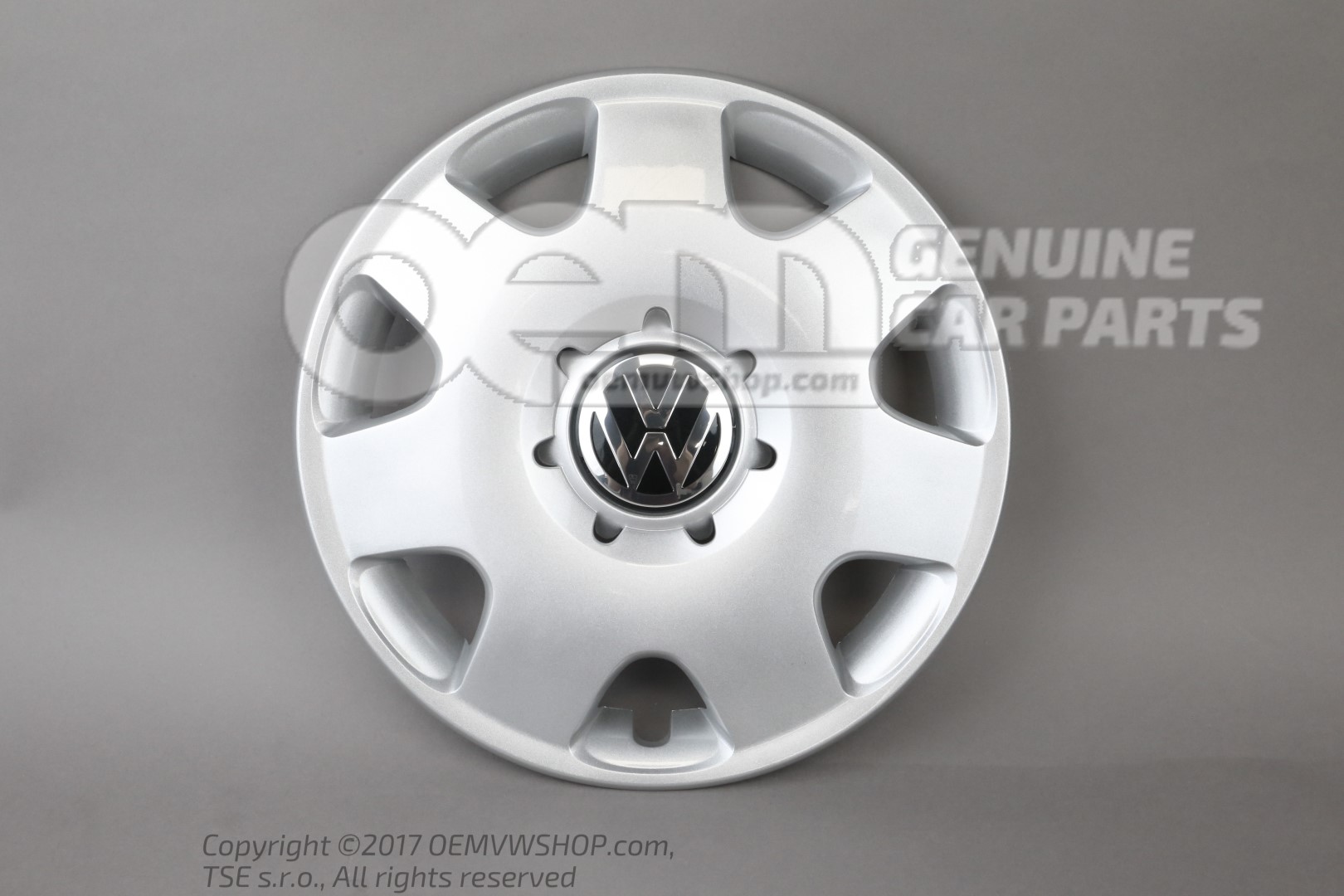 1x Original VW Volkswagen Polo 9n Fox Enjoliveur de roue 14 pouces  6q0601147m