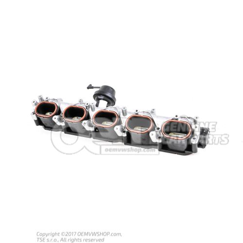 Intake manifold lower part Audi RS6/RS6 plus/Avant Quattro 4F 07L133110AA