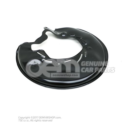 Cover plate for brake disc 4H0615611H