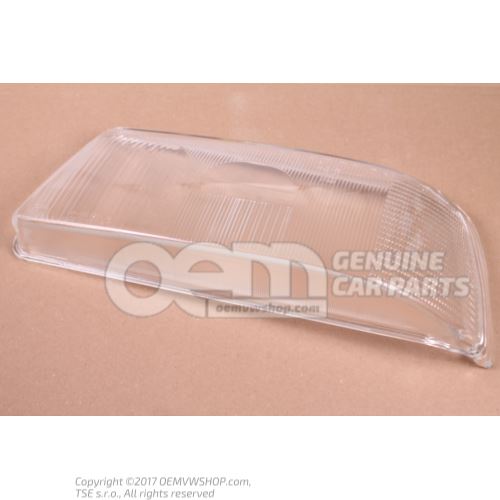 Headlamp lens (halogen) 895941115E