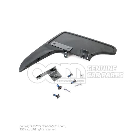 Mud flap with bracket 7H0898812