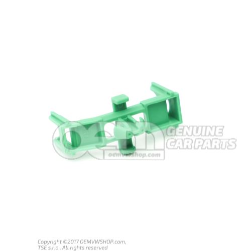 Bracket for connector housing removable housing for aerial pin connector 1K0937545M