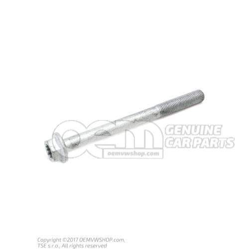 N  91002102 Tornillo exag. con collar con cab. dent. int. multiple (duo) M12X1,5X140