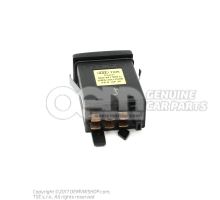 Hazard warning light switch relay turn signal/emerg.light satin black 8D0941509D 01C