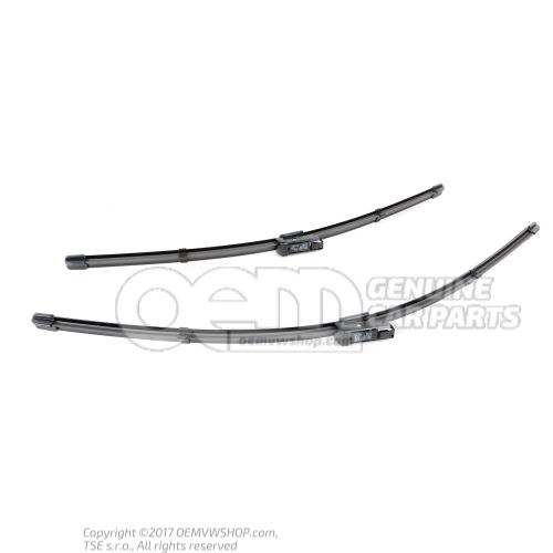 1 set aerodynamic wiper blades - left hand drive 8W1998002